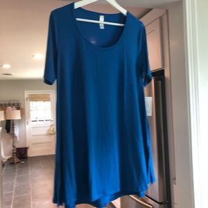 NWT Blue Lularoe Perfect T Sz S